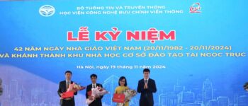 PTIT có thêm 3 nhà giáo đạt chuẩn chức danh GS, PGS năm 2024