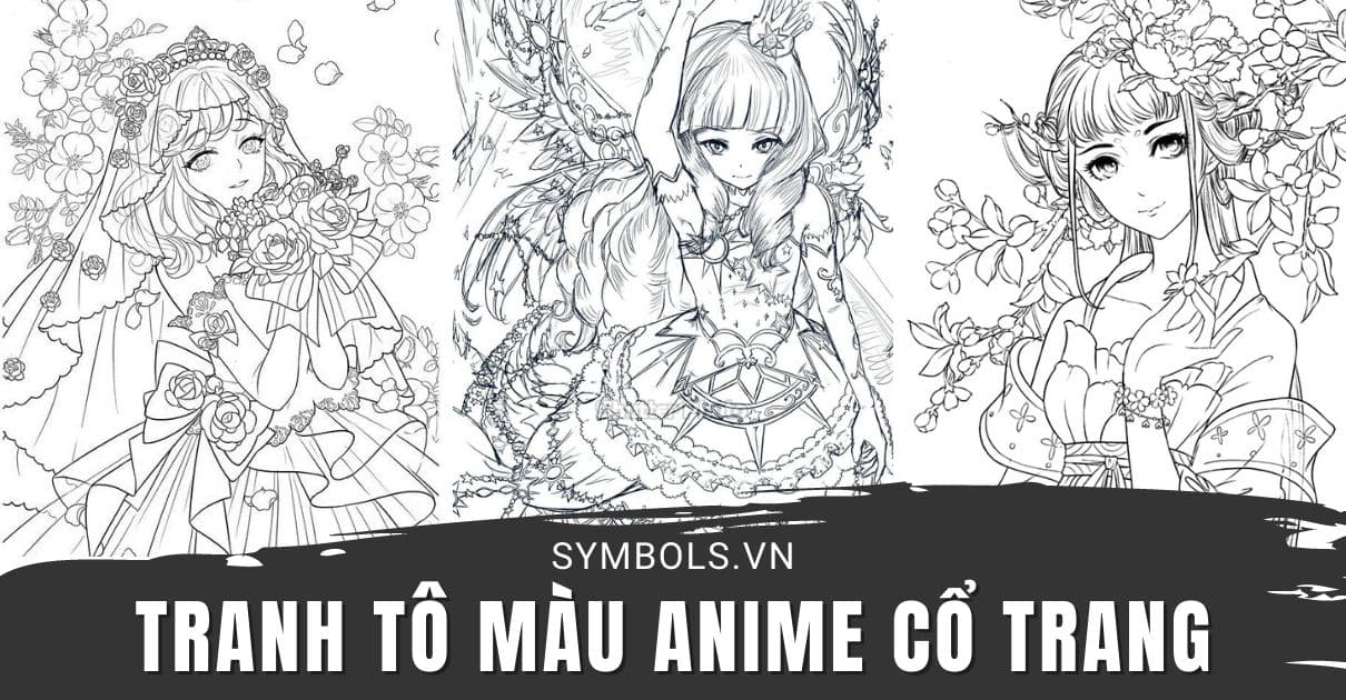 Tô Màu Anime Hồ Ly Đẹp, Cute Nhất [Bộ 42+ Hình Hồ Ly Dễ Thương]