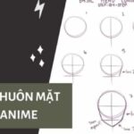 Bạn vẽ khuôn mặt Anime nữ