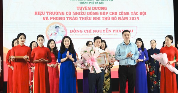 Vinh danh 97 hiệu trưởng và tổng phụ trách Đội tiêu biểu