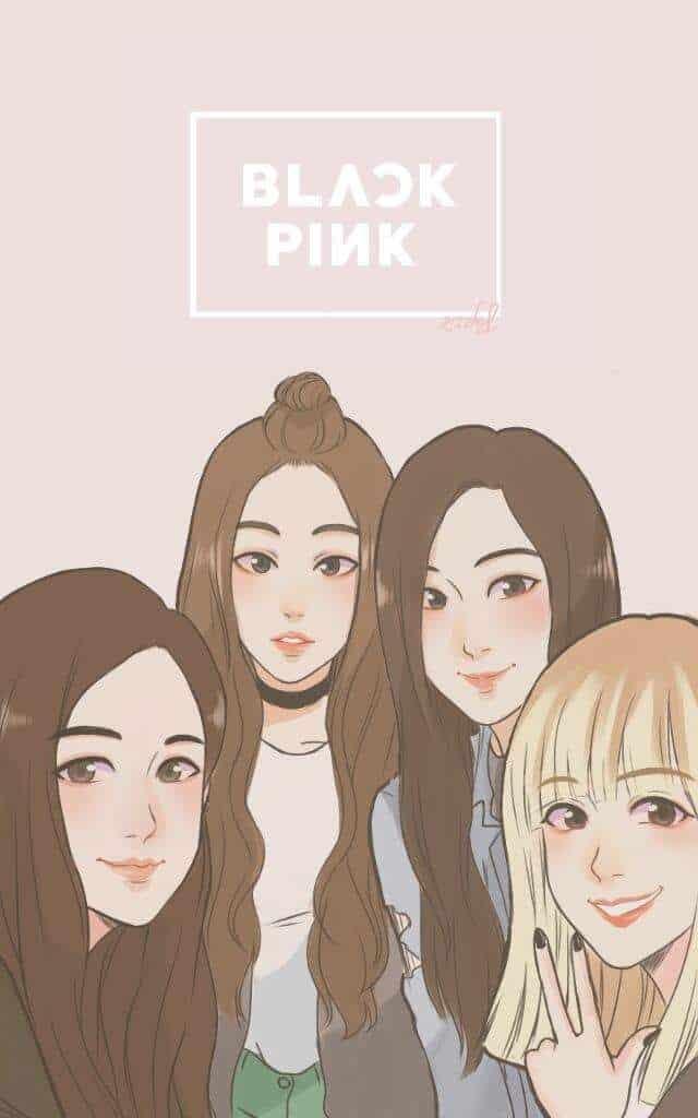 Những hình ảnh Anime Blackpink đẹp