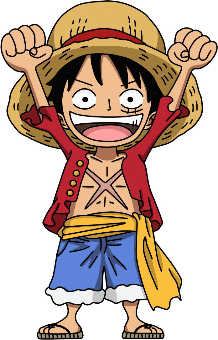 Hình Luffy One Piece siêu dễ thương