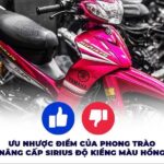 Top 60+ hình ảnh xe SIRIUS độ kiểng màu hồng được yêu thích