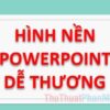 Bộ sưu tập hình nền Powerpoint dễ thương