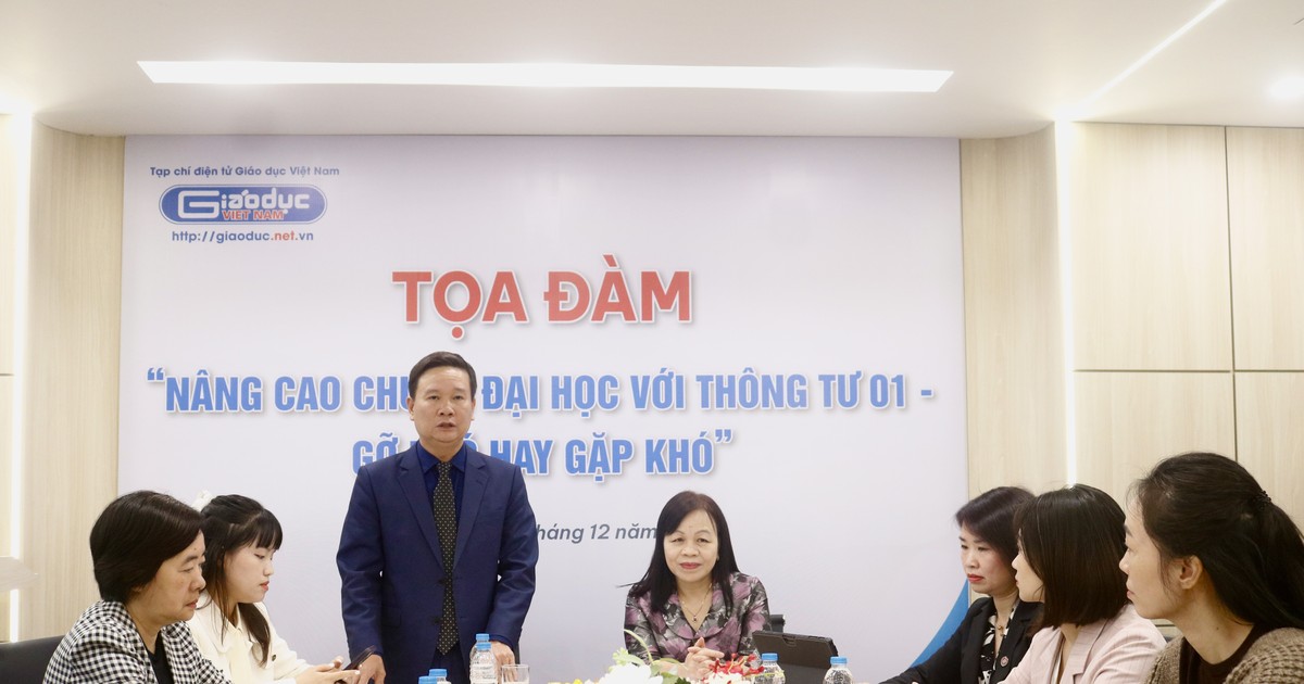  Cùng cơ sở giáo dục đại học "gỡ khó" khi thực hiện chuẩn theo Thông tư 01 