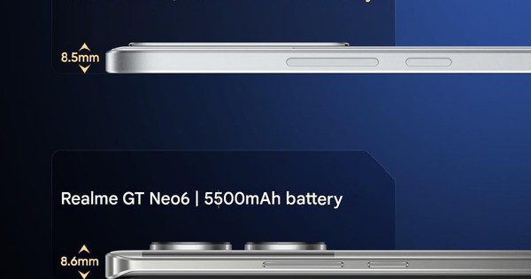 Đây là "siêu phẩm tầm trung" Realme Neo 7 với chip Dimensity 9300+, pin 7.000mAh, sạc nhanh 80W