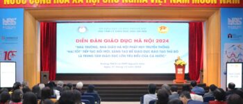 Diễn đàn giáo dục Hà Nội 2024: Nơi chuyên gia thảo luận về "dạy tốt, học tốt"