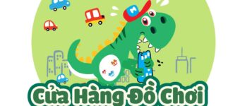 Khủng long chibi là xu hướng thiết kế logo mới lạ.