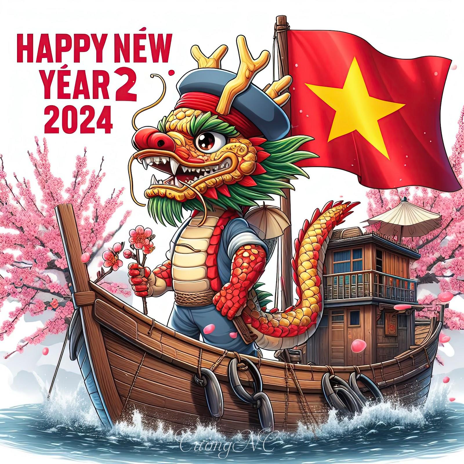 Top 100 hình ảnh Avatar Rồng (Dragon) happy new year 2024