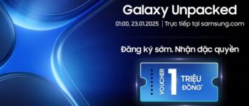 Nhận ngay ưu đãi 1 triệu đồng khi đón đầu kỷ nguyên Galaxy AI với Galaxy mới