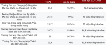 Tại TP.HCM, học phí ngành Công nghệ thông tin dao động từ 16-60 triệu đồng/năm