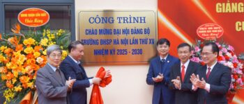 Trường Đại học Sư phạm Hà Nội khánh thành công trình Tòa nhà Khoa học tự nhiên