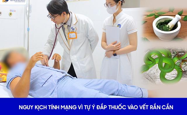 Người đàn ông 51 tuổi ở Long An nguy kịch vì tự mình làm điều này sau khi bị rắn cắn - Ảnh 2.