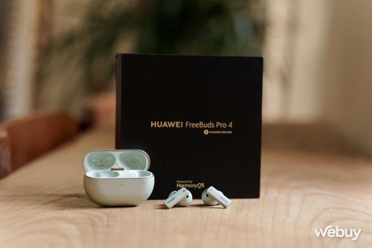 Experience Huawei Freebuds Pro 4: Luxurious design, strong noise-canceling foam earplugs, bright sound quality, cheaper price than many competitors - Photo 1.