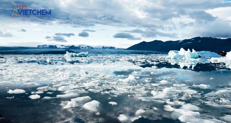 Băng tan ảnh hưởng đến nồng độ muối trong nước biển  