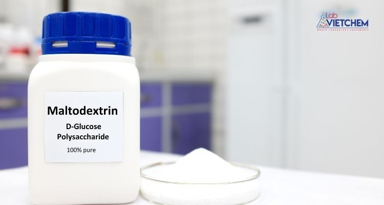 Maltodextrin ở dạng bột màu trắng