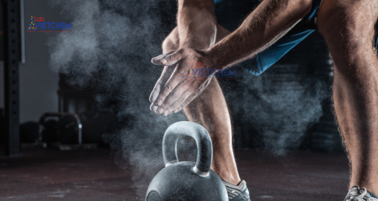 MgCO3 dùng làm chất làm khô mồ hôi tay cho vận động viên