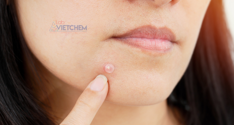 Axit salicylic làm giảm sưng mụn