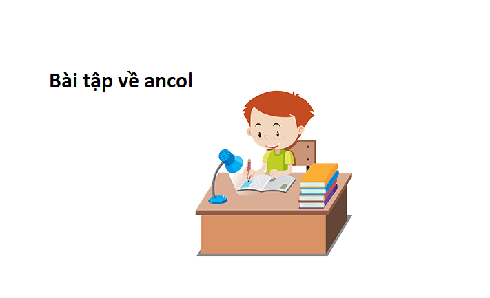 Các bài tập liên quan đến rượu