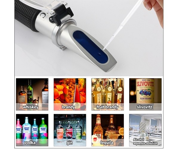 Thiết bị đo nồng độ cồn trong dung dịch