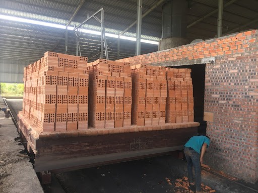 Gạch thành phẩm có kích thước đồng đều