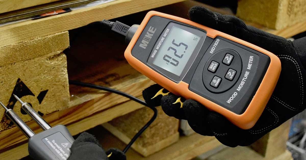 Đo độ ẩm của vật liệu