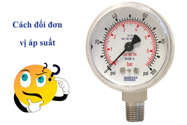 Làm thế nào để thay đổi đơn vị Mpa? 