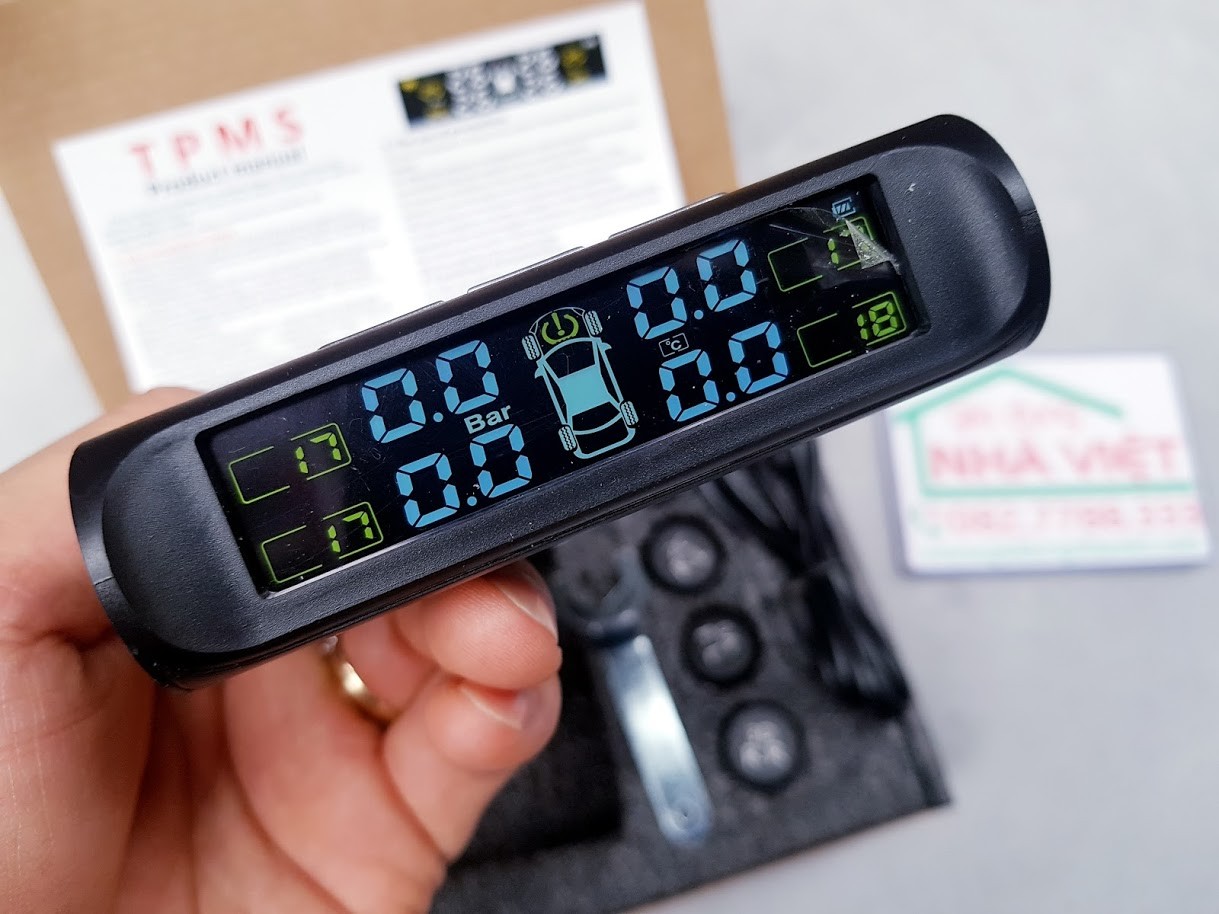 Cảm biến áp suất lốp ô tô không dây