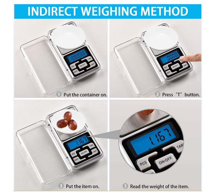 Hướng dẫn sử dụng cân điện tử bỏ túi chính xác