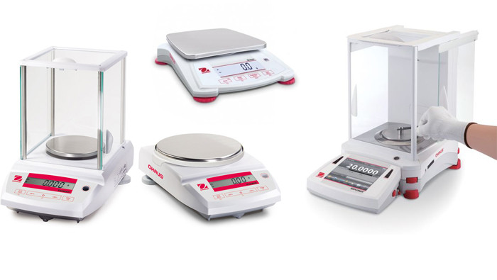 Cân Ohaus trong phòng thí nghiệm
