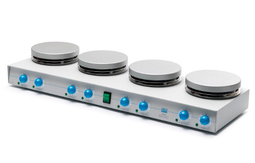 Máy khuấy từ gia nhiệt 4 vị trí