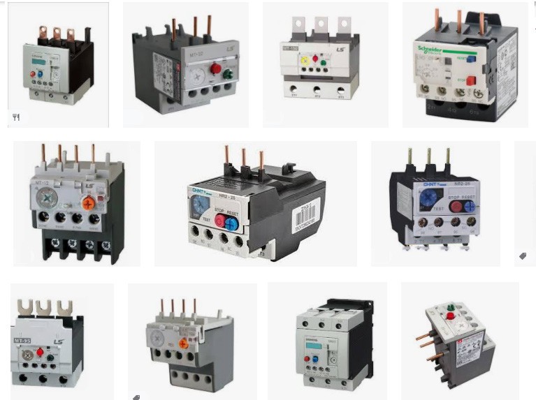 Các loại rơle nhiệt thường dùng năm 2022