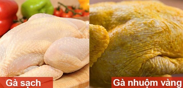 Auramine O bị nhiều người lạm dụng để nhuộm thịt gà