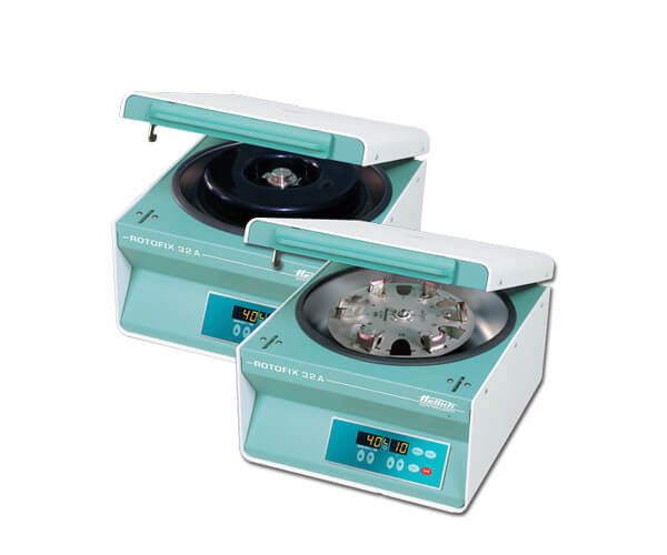 Máy ly tâm Rotofix 32a được sử dụng phổ biến trong phòng thí nghiệm