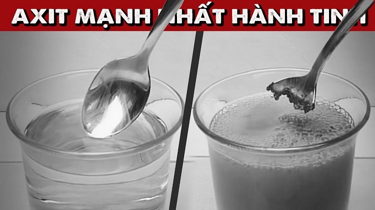 Axit Fluoroantimonic có tính ăn mòn cực cao