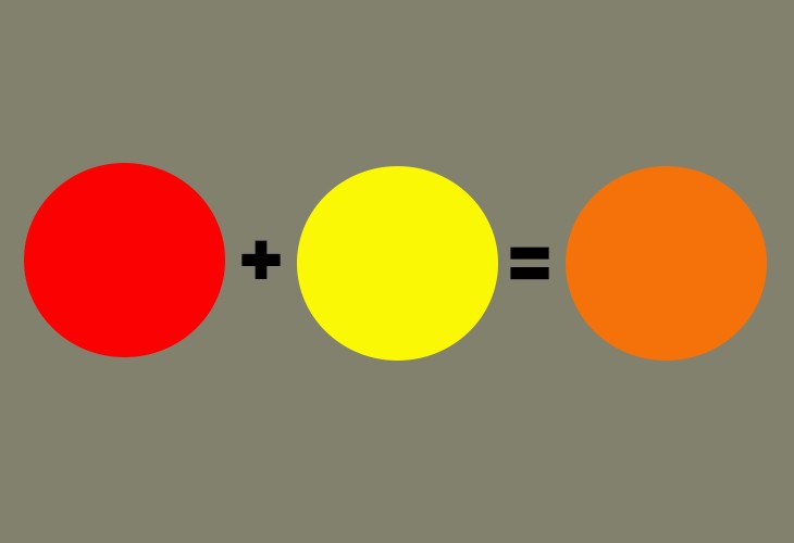 Làm thế nào để trộn màu cam?