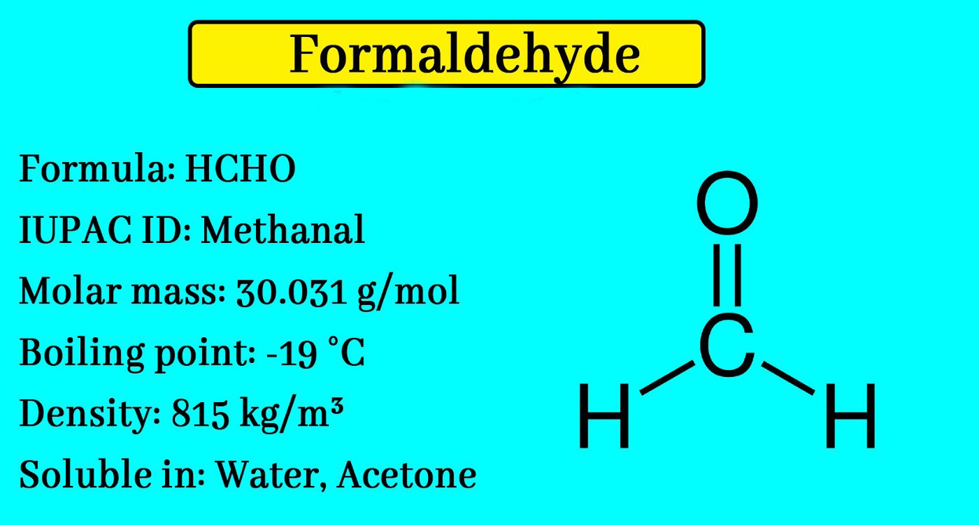 Tính chất đặc trưng của HCHO