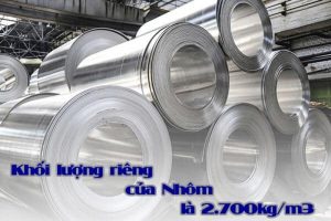 Khối lượng riêng của nhôm là bao nhiêu? Giá trị chuẩn của một số kim loại phổ biến