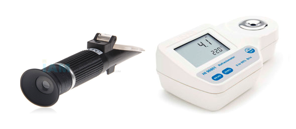 Khúc xạ kế đo nồng độ cồn là gì?