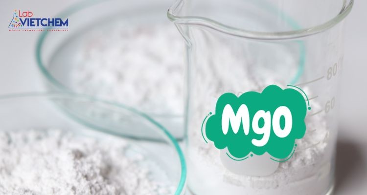 Magiê oxit là một loại bột màu trắng