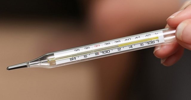 Hình ảnh nhiệt kế thủy ngân