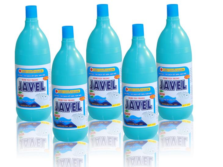 Nước Javel được dùng để tẩy trắng vải