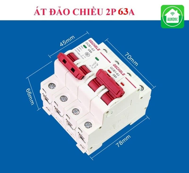 Cầu dao đảo chiều có tính năng ưu việt, vượt trội hơn các loại thông thường