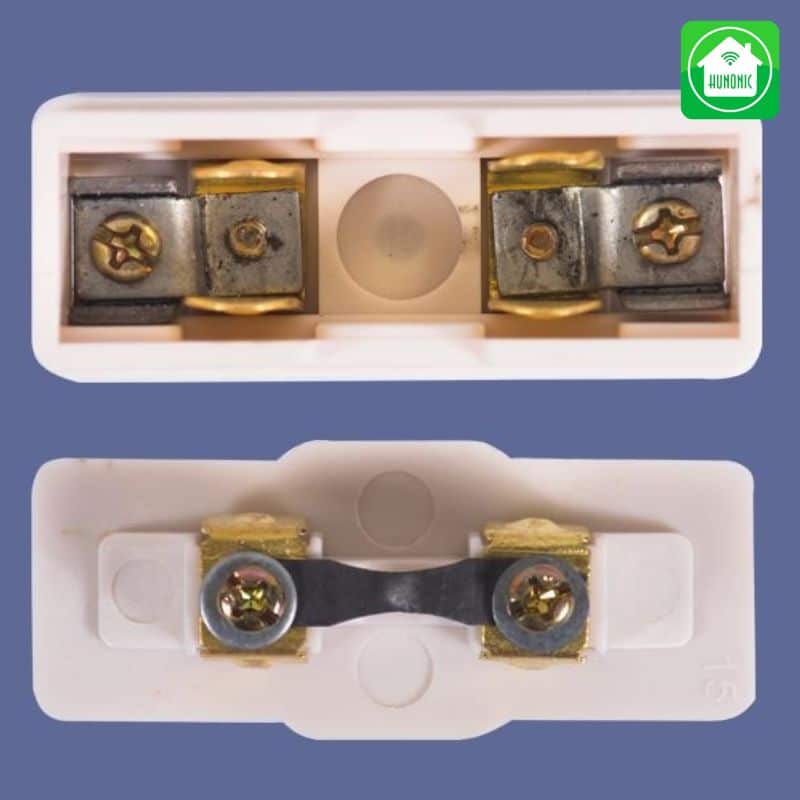 Cầu chì hoạt động theo nguyên lý uốn cong hoặc tự chảy để tách ra khỏi mạch điện