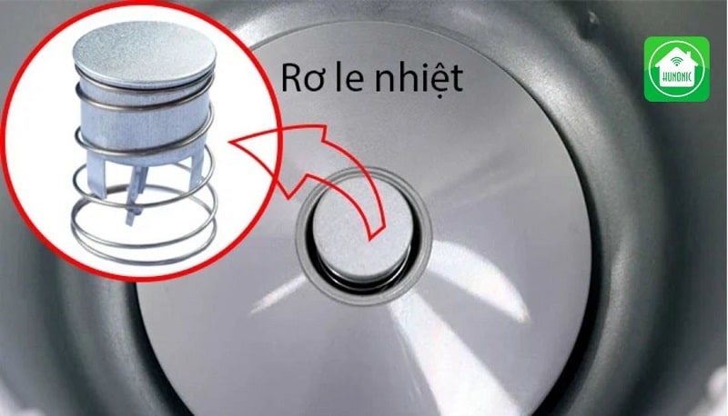 Rơ le nhiệt nồi cơm điện được thiết kế nhỏ gọn, tinh xảo dễ sử dụng