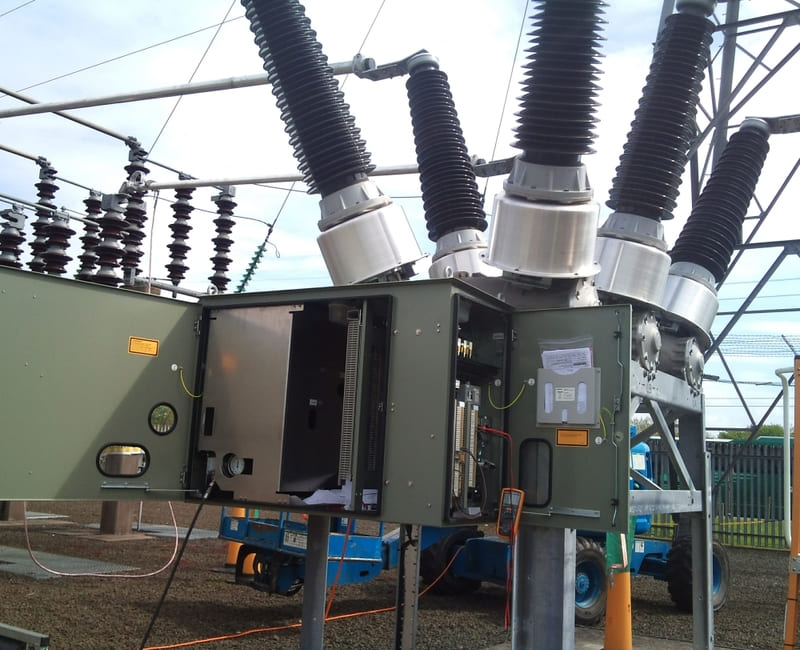 ung dung may cat khi sf6