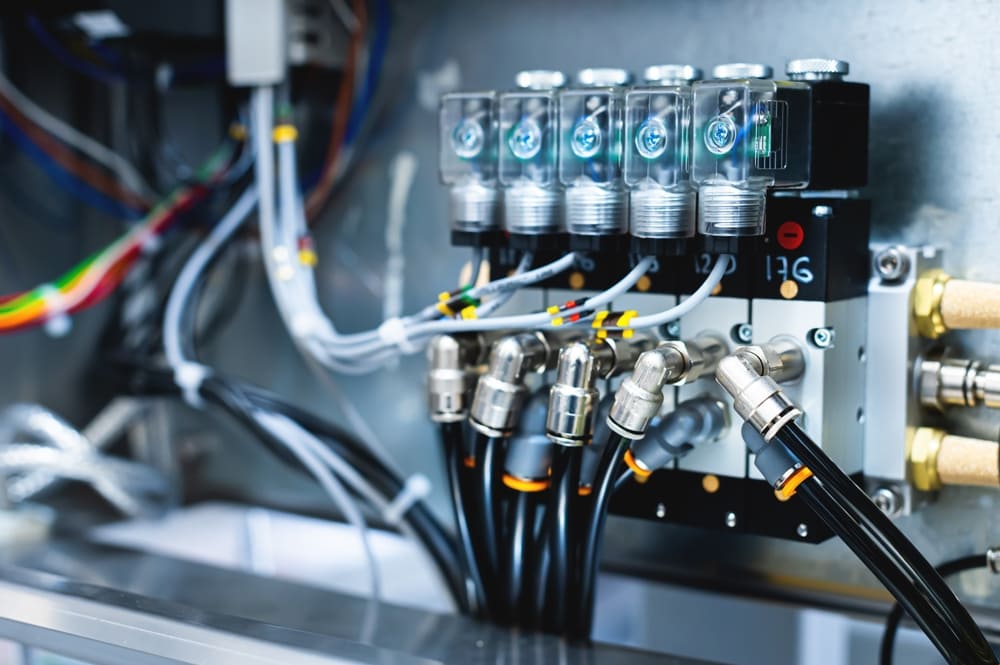 Kết nối với 4 rơle điều khiển