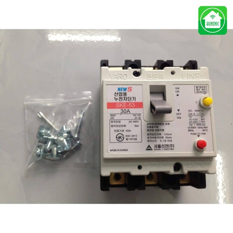 Aptomat chống giật đảm bảo an toàn cho gia đình, bảo vệ hệ thống điện không bị chập hay cháy nổ