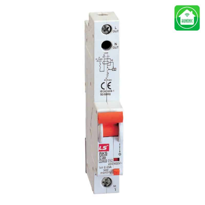 Aptomat chống giật có thể bảo vệ quá tải, mạch ngắn đảm bảo an toàn cho người tiêu dùng