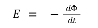Công thức biểu diễn định luật Faraday